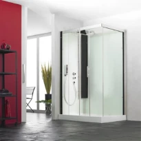 CABINE DE DOUCHE KINEDO HORIZON 2 110 - 81 o 211 ! gris Thermostat
