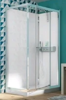 CABINE DE DOUCHE KINEDO EDEN 120 - 90 o 210 ! Porte tournante