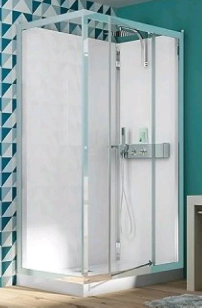 CABINE DE DOUCHE KINEDO EDEN 120 - 90 o 210 ! Porte tournante
