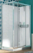 CABINE DE DOUCHE KINEDO EDEN 100 - 80 o 210 ! Porte coulissante