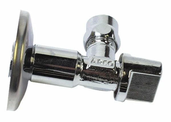 Arco A-80 robinet d'arret équerre à bille MF 1/2 x 10 mm - chromé