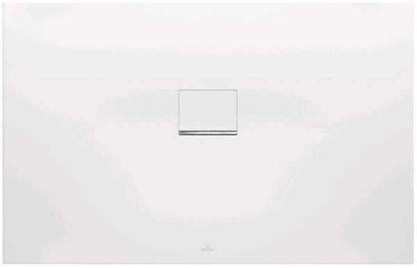 Villeroy & Boch Squaro Infinity douchebak quaryl 900 x 800 mm - wit