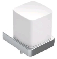 EMCO Trend zeepdispenser m bedieningshendel m stolpbeker chroom