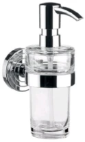 EMCO Polo zeepdispenser kristal helder  chroom