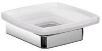 EMCO Trend zeephouder incl glasdeel chroom