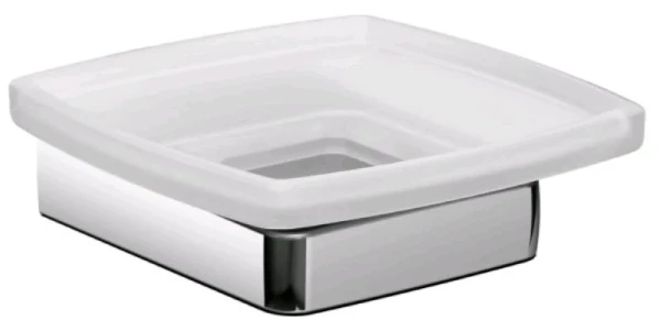 EMCO Trend zeephouder incl glasdeel chroom