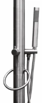 Jee-O colonne de douche avec mitigeur et douchette - inox brossé