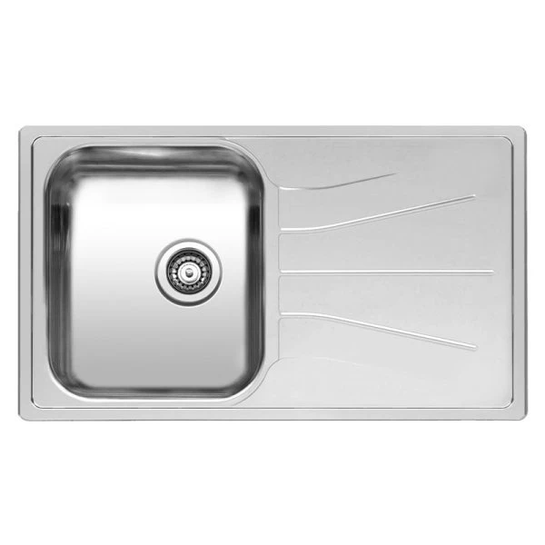 REGINOX Diplomat ECO 10 inb.spoeltafel omkeerbaar 1B B860xD500xD0.8mm RVS