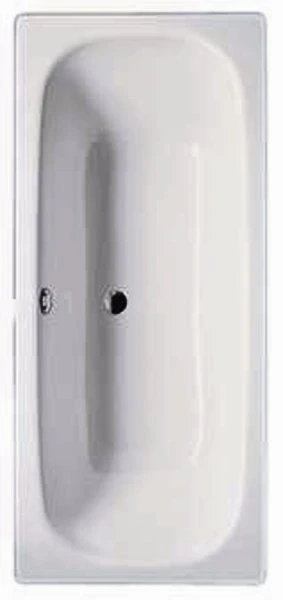 Bette Betteduet baignoire acier émaille 1700 x 750 x 420 mm - blanc - sans pieds