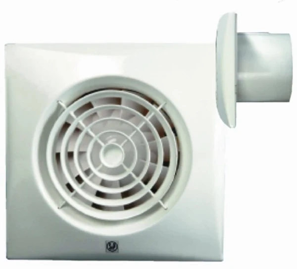 Soler & Palau Silent 100 CHZ badkamerventilator met regelbare hygrostaat - wit - 95m³/h - 230V