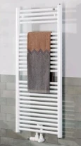 Zehnder Toga radiateur sèche-serviette électrique 1807 x 510 mm - 900 W - RAL 9016 blanc signalisation
