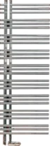 Zehnder Yucca Asym double radiateur salle de bain H1736xB578 - 1173 W (EN442/75/65/20) - Ral 9016 Blanc signalisation