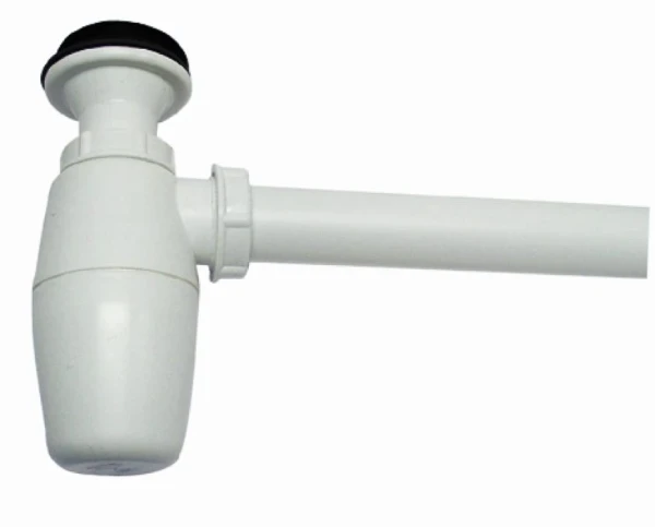 Viega Universal PP bekersifon met afvoerplug 5/4 x 32 mm - wit kunststof