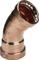 Viega Profipress XL courbe 45° FF 76,1 x 76,1 mm