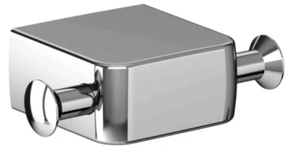 EMCO Trend dubbele haak 76x46mm chroom