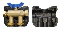 Paradigma STAqua vul- en spoelkraan v pompstation voor cu 15mm