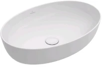 Villeroy & Boch Artis lavabo à poser 610 x 410 mm - blanc - sans trou de robinet - sans trop-plein