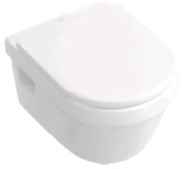 Villeroy & Boch Architectura toilette suspendue - blanc Ceramic Plus - B370xD530 mm