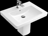 Villeroy & Boch Subway 2.0 lavabo pour meuble bas 600 x 470 mm - blanc - avec trou de robinet - avec trop-plein