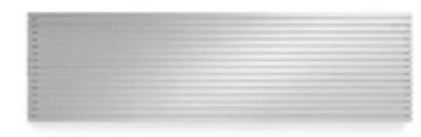 VASCO Carré CPHN2-RO radiator design horiz 1/8 H0415xB1400 1259W wit RAL 9016