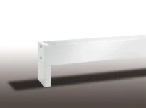 VASCO Primula dekor plint radiator D13xB140 1238W  wit RAL 9016