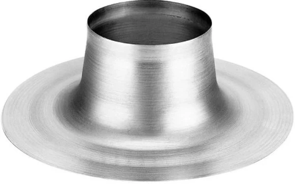 Vasco ventilatie aluminium plakplaat voor dakdoorvoer 160 mm