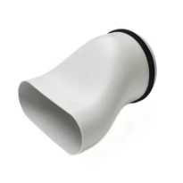 Begetube (78316425) Profi-Air pièce de transition DN125 - ovalduct