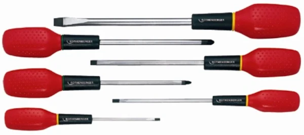 Rothenberger set de tournevis 6-pièces - 4 x tête fente