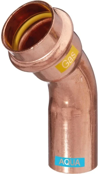 ProOne Combiline Aquagas coude coulissant 45° MF 28 x 28 mm (profil V)