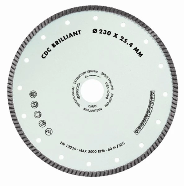 Disque CDB Racer Ø 115 mm - pour toutes sortes de carrelages et pierres naturelles