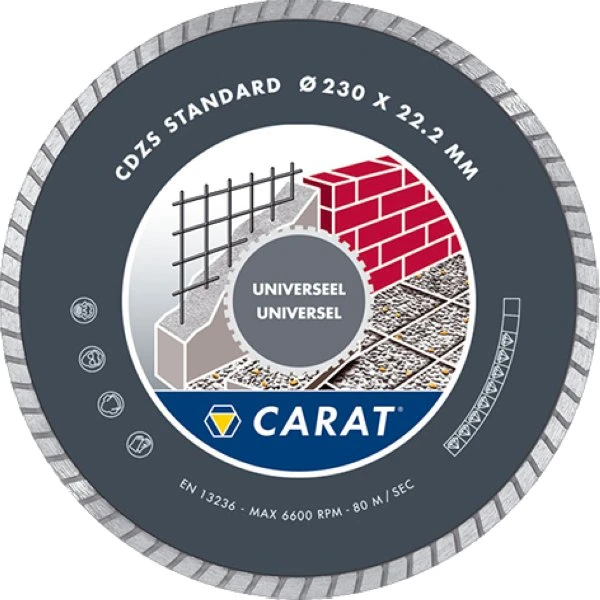 Carat CEE Premium slijpschijf 230 x 22,23 mm - universeel