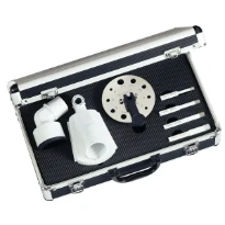 Carat ETDforet carrelage/pierre naturelle set 6pans x 6, 8, 10 & 12 mm - forage à sec- avec raccordement aspirateur