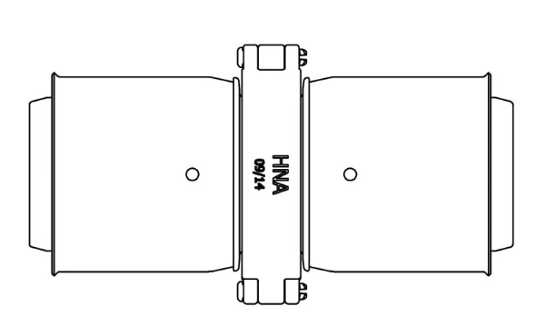 Henco SuperSize manchon FF 75 x 75 mm