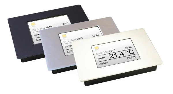 Paradigma Systa Comfort S-Touch extra kamerthermostaat zwart