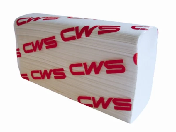 CWS Paradise papieren servet (1ds = 25 pakjes) 23,5x24cm 2-laags eco-wit
