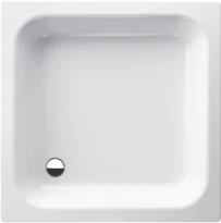 Bette receveur de douche acier émaillé 800 x 750 x 150 mm - blanc