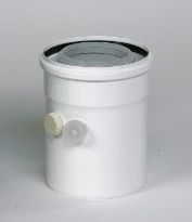 UBBINK Rolux aansluitstuk met meetnippels 110/160 MET/PP
