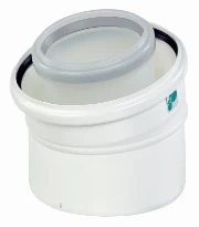 UBBINK Rolux bocht 80/125 - 15° MET/PP