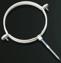Ubbink Rolux concentrique collier 80/125 mm - blanc - avec tenon