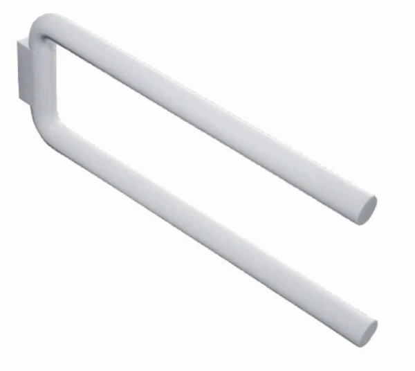 99 Hewi serie 477 handdoekhouder dubbel - wit