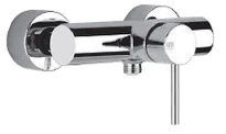 GESSI Tortona 1-greeps douchemengkraan  chroom