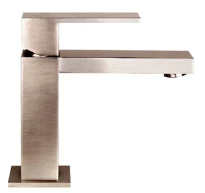 Gessi Rettangolo Mitigeur lavabo, sans vidage, avec flexibles de raccordement. chromé