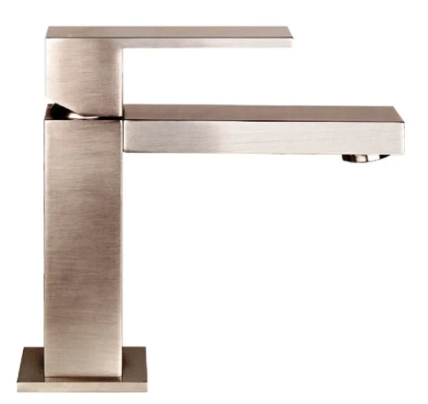 Gessi Rettangolo Mitigeur lavabo, sans vidage, avec flexibles de raccordement. chromé
