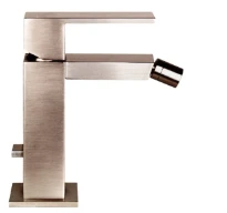 GESSI Rettangolo Mitigeur bidet, avec flexibles de raccordement et vidage. chromé