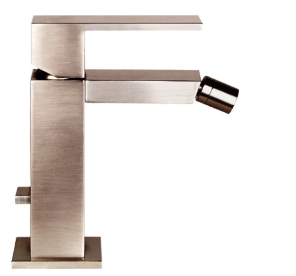 GESSI Rettangolo Mitigeur bidet, avec flexibles de raccordement et vidage. chromé