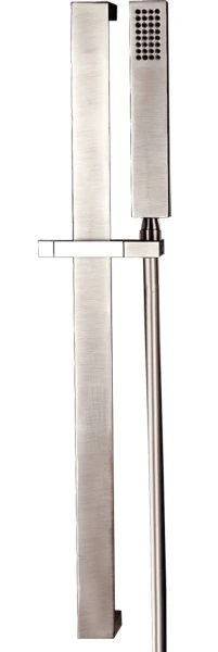 Gessi Rettangolo Shower garniture barre de douche 60 cm - 150 cm flex chromé