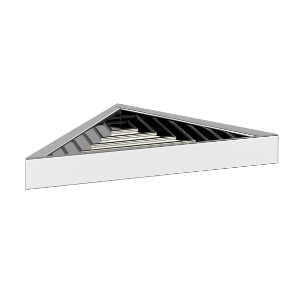 GESSI Rettangolo Accessories Console d'angle pour baignoire ou douche. chromé