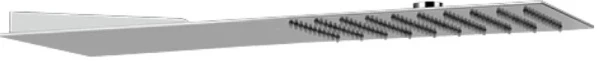 Gessi Tremillimetri douche de tête murale QUADRO 200 Mirror Steel
