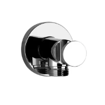 Gessi Emporio Shower Sortie murale coudée avec support fixe pour douchette. chromé