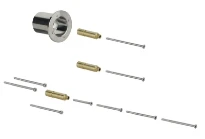 GESSI Technical Accessories Rallonge hauteur 50 mm pour mitigeur thermostatique haut débit. chromé